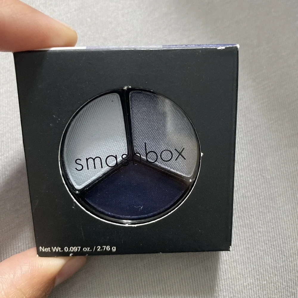 SMASHBOX PHOTO OP EYE SHADOW TRIO NIB Dark Room: Sky, Steel, Nocturnal